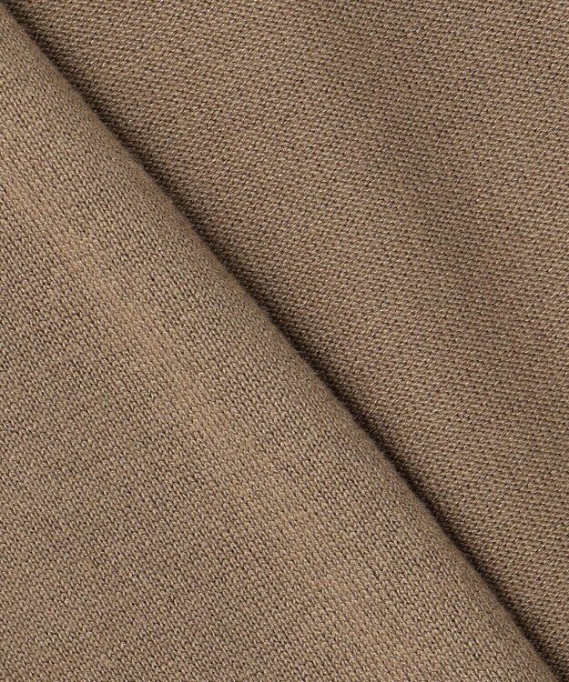 ANY 【洗濯機可】リブスリーブカーディガン キャメル