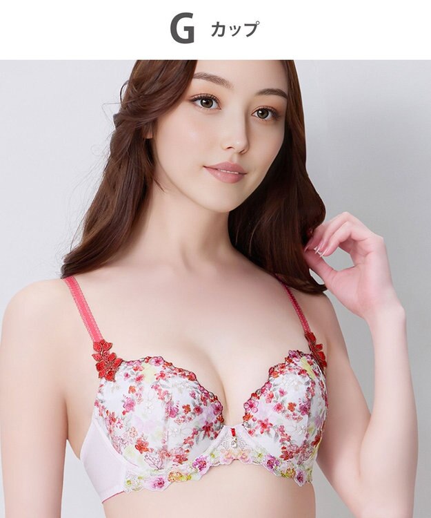 Wing ブラジャー Wing Lesiage ふんわりまるみメイク ソフトなつけごこち 【2120シリーズ】 ブラ Gカップまで対応 大きいサイズ PB2120 ウイング／ワコール ピンク