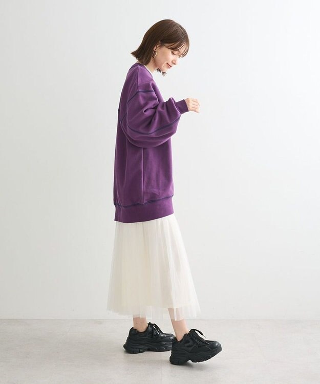 Green Parks ・ＳＵＧＡＲ　ＳＰＯＯＮ　カラーｓｔスウェット Purple