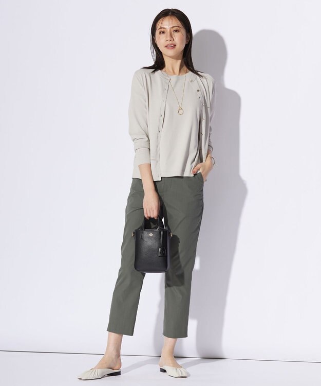 J.PRESS LADIES ツイストサークル ワントップ ネックレス ゴールド系