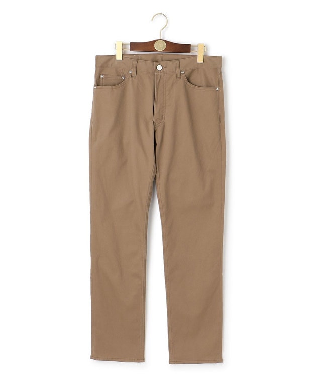 J.PRESS MEN パウダーチノストレッチパンツ ベージュ系