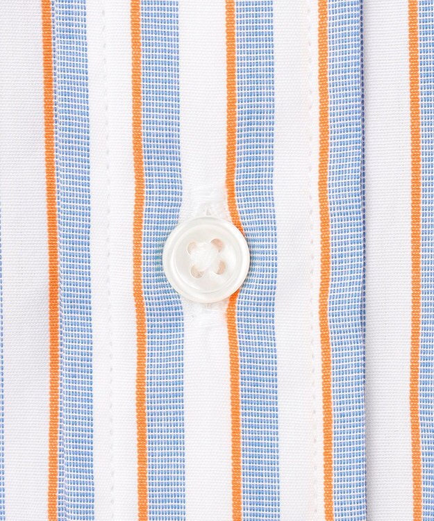 J.PRESS MEN SOMELOSコットンストライプ シャツ ブルー系1