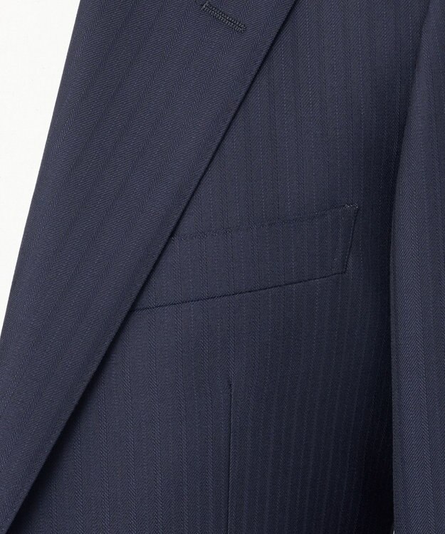 GOTAIRIKU 【御幸毛織】DRY SPINNER スーツ ネイビー系1