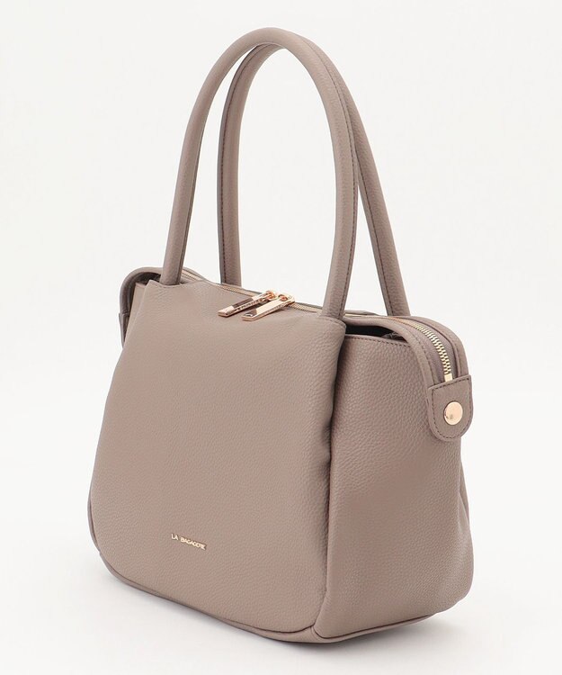 LA BAGAGERIE ブリッジトートバッグ Sサイズ グレージュ