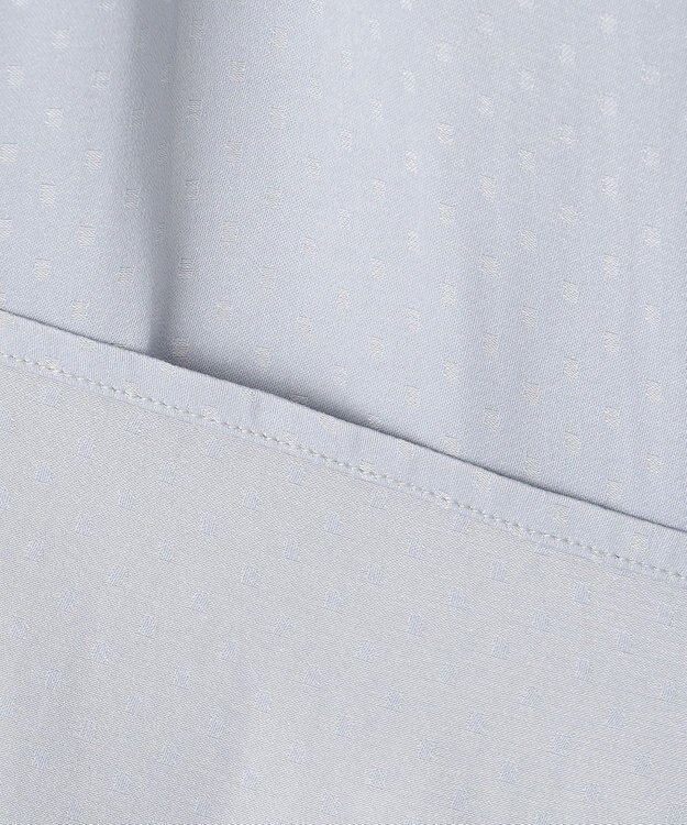 ANY SIS 【洗える】カッセンジャカード ブラウス ライトブルー