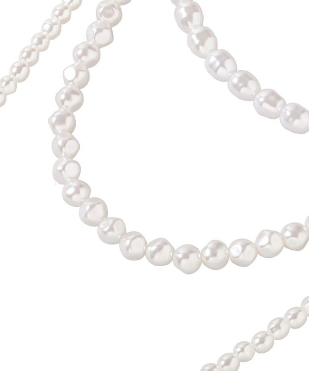 AMERICAN HOLIC マルチウェイパールレンネックレス Off White