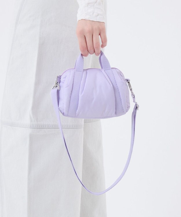 LeSportsac SHEEN MINI DUFFEL/シュガーライラック シュガーライラック