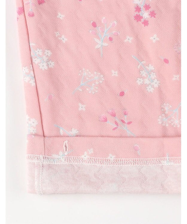 Wing パジャマ 長袖 長ズボン 綿混(本体) あったか レディース EP6015 ウイング／ワコール ピンク