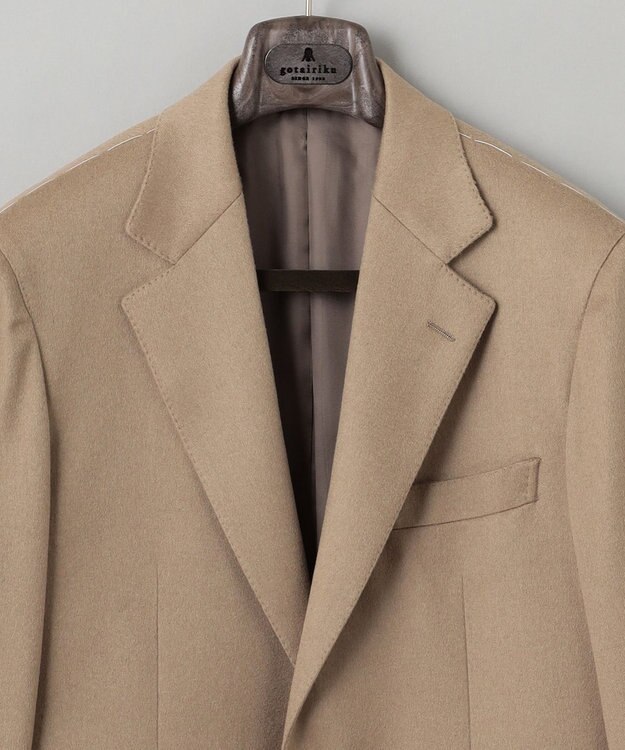 GOTAIRIKU GOLD LABEL/WEB&一部店舗限定【COLOMBO】ピュアカシミヤ ジャケット(24年モデル) ベージュ系
