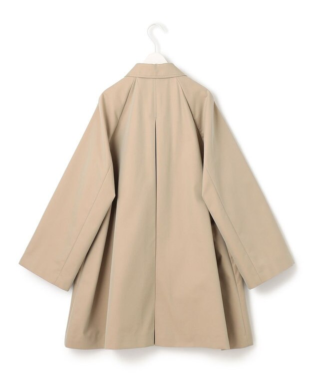 ICB 【撥水加工】ＴＣシャンブレーツイル ステンカラーコート ベージュ系