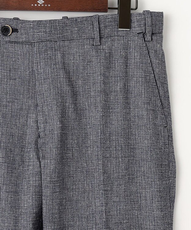 JOSEPH ABBOUD 【キングサイズ・ウエストも伸びる！/清涼/軽量/ストレッチ】ハイパワードライストレッチ パンツ ネイビー系