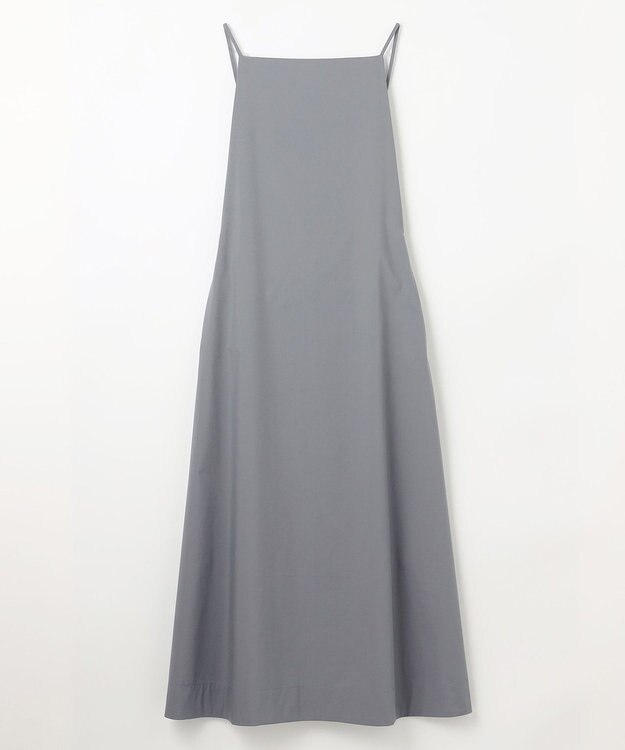 NAVE 【Nave・洗える/撥水加工/ストレッチ素材】ライトタフタ  キャミドレス サックスブルー系