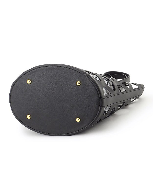 23区 【Oggi6月号掲載】Ratti ドローイング ペイズリー プリント コンビ バッグ ブラック系