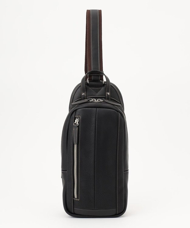 UNBILLION Otias アンティーク仕上げタイプ合皮ボディバッグS ブラック