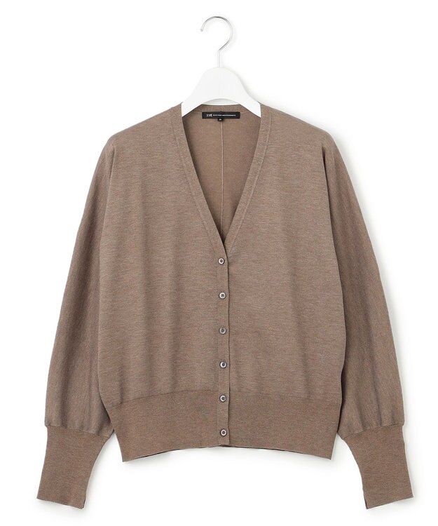 23区 S 【洗える】オータムシャイニー ニットカーディガン ブラウン系