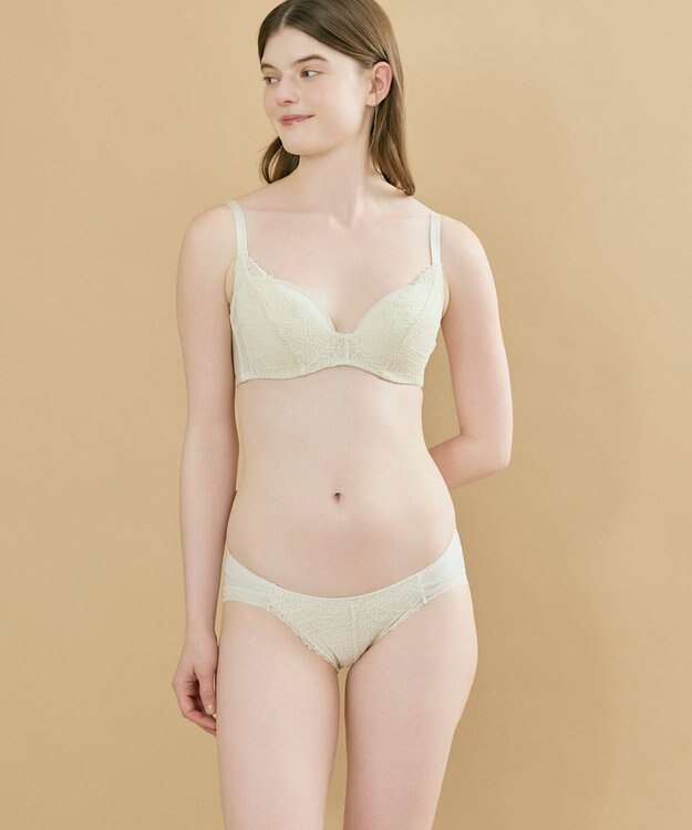 une nana cool さあわたし レース 脇高ブラジャー BE