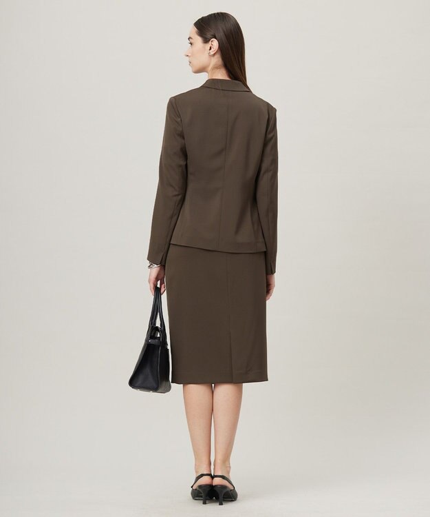 ICB 【新色追加・防シワ・速乾・洗える】Fied テーラードジャケット カーキ系