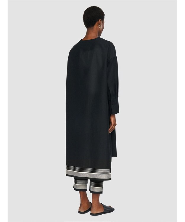 JOSEPH コットンブレンド　ドレス Black