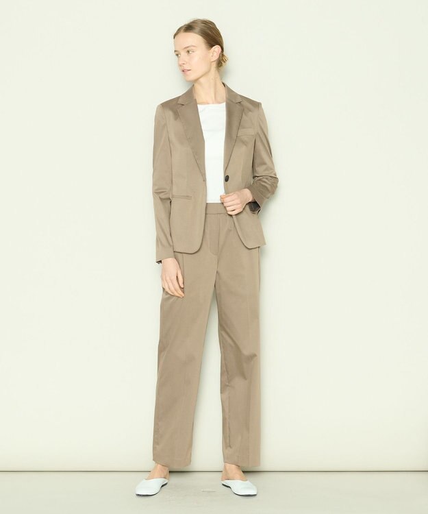 JOSEPH 【洗える】クリーミーリブ　ロングスリーブトップス White