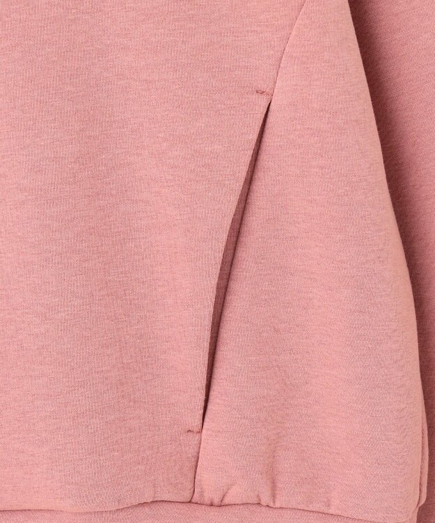 Feroux アイコン刺繍 ダンボール パーカー ピンク系