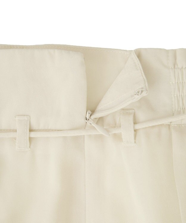 CRAFT STANDARD BOUTIQUE ダルサテンIラインスカート Ivory