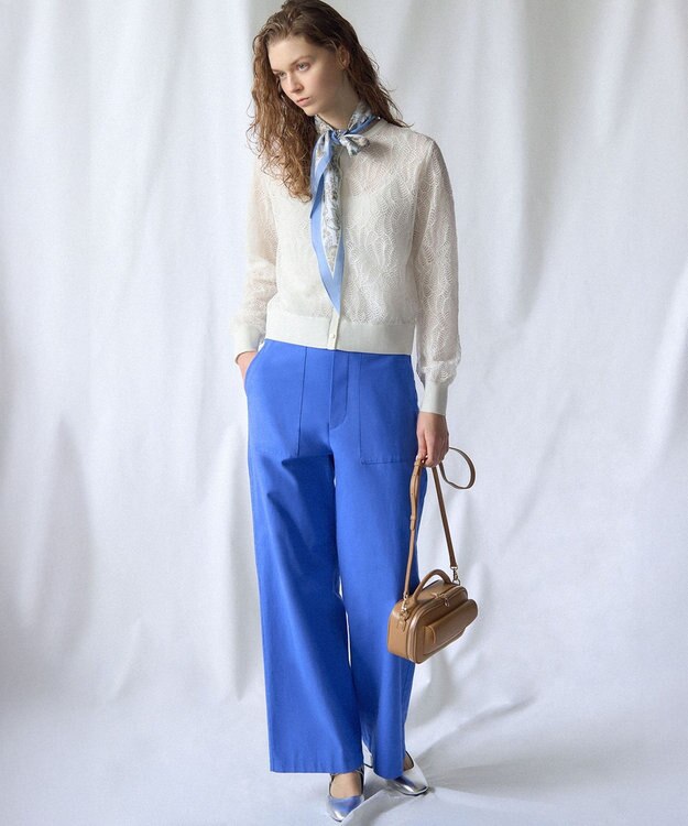 23区 【先行予約】フラップポケット2WAY ショルダーバッグ キャメル系