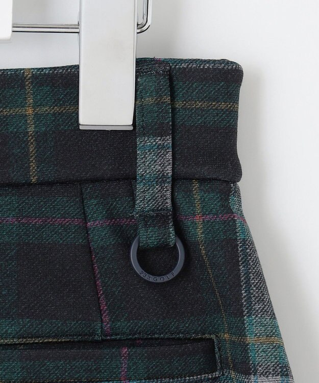 23区GOLF 【WOMEN】チェック柄 スカート ダークグリーン系3