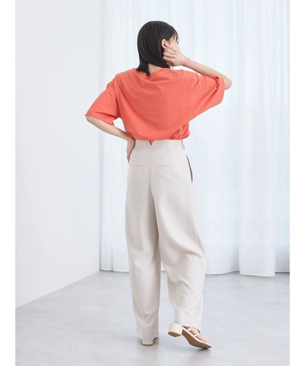 earth music&ecology ＢＯＸ　Ｔシャツ Orange