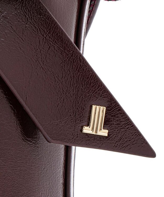 LANVIN en Bleu リュバン ショルダーバッグ ボルドー