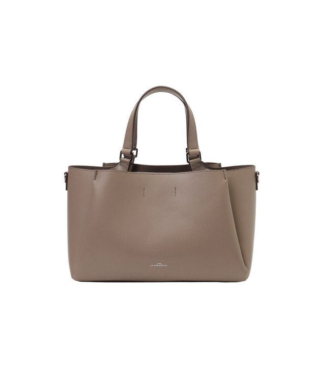 LA BAGAGERIE シンプルミニトート グレー