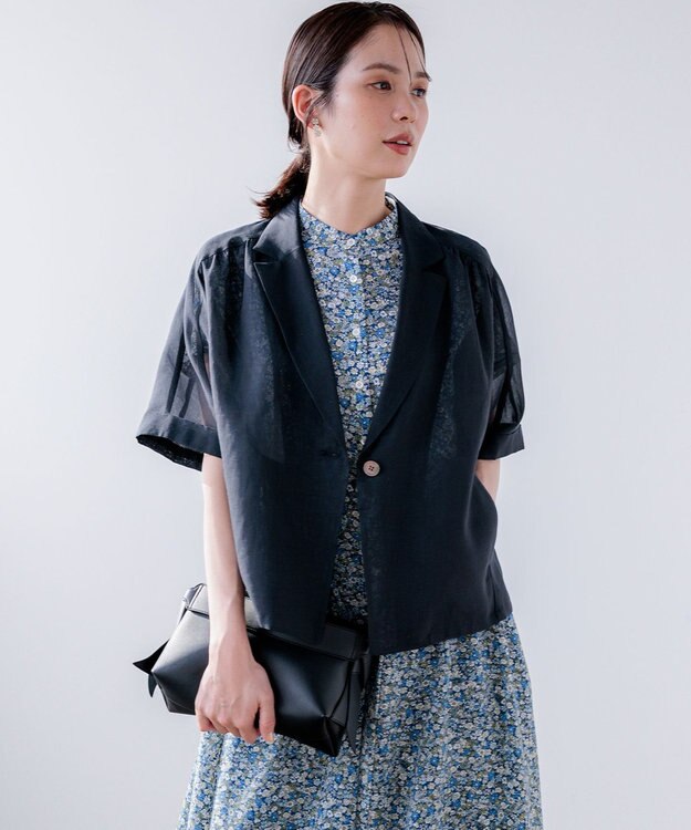 組曲 【先行予約】カラーボイル ジャケット ネイビー系