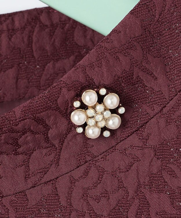 TOCCA 【洗える！】VERONICA ドレス ワイン系