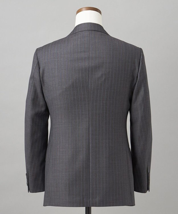 GOTAIRIKU 【DORMEUIL】AMADEUS365 スーツ（グレーストライプ） グレー系1