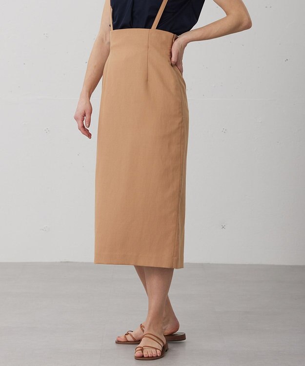 BEIGE， CLAUDE / Iラインスカート Camel