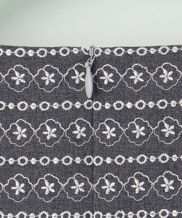 TOCCA 【洗える！】ICON BORDER ドレス ライトグレー系7