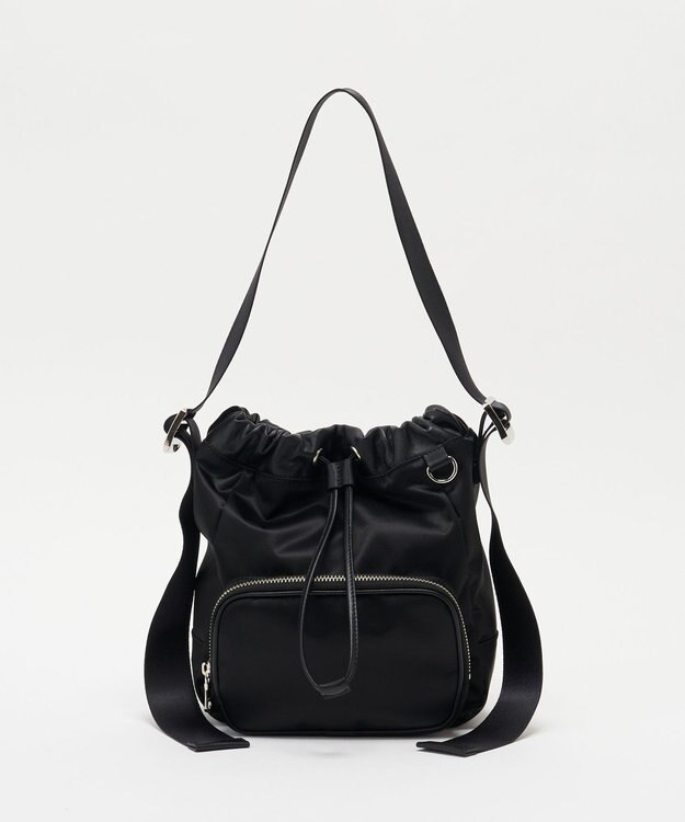 russet 《インフルエンサースタッフ企画》マルチショルダーバッグ(CE-1708) Black