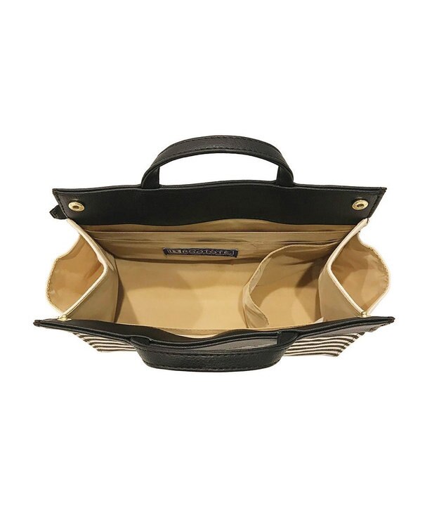 ROOTOTE 6793【自立・インテリアトート】/ LT.RC.リモッテ-C 01：ブラックストライプ