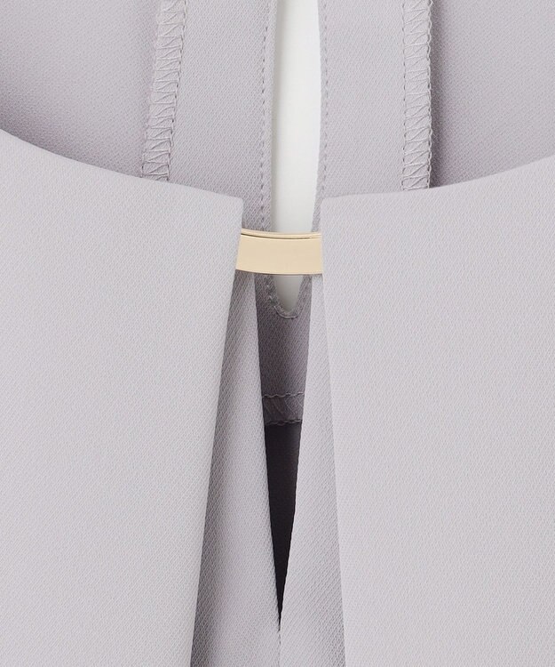 ANY SIS S 【接触冷感・UVカット・吸水速乾】サラキレイ ブラウス ライトグレー