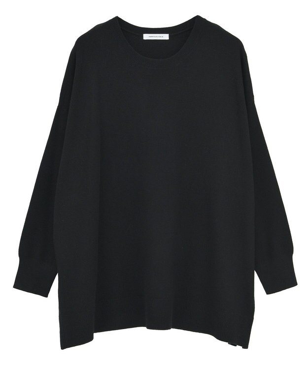 AMERICAN HOLIC バイパチロングニットプルオーバー Black