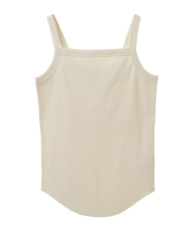 AMERICAN HOLIC 抗菌防臭テレコキャミソール Ivory