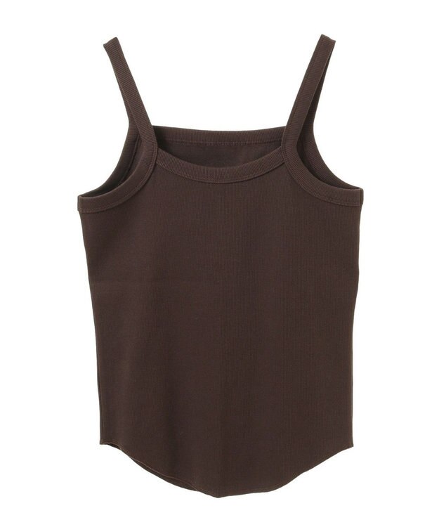 AMERICAN HOLIC 抗菌防臭テレコキャミソール Brown