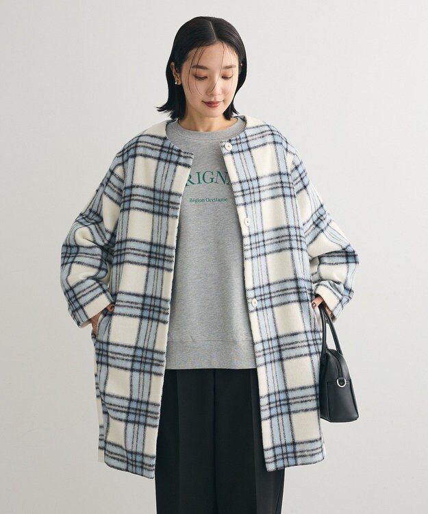 Green Parks 裏起毛アソートロゴプルオーバー Gray Mixture