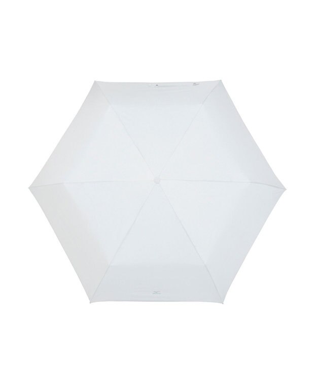 MOONBAT MIZUNO  (ミズノ) 無地 ロゴ 日傘 折りたたみ傘 パラソル 晴雨兼用 ユニセックス  軽量 一級遮光 遮熱効果 遮光率100% UV遮蔽100% ライトグレー