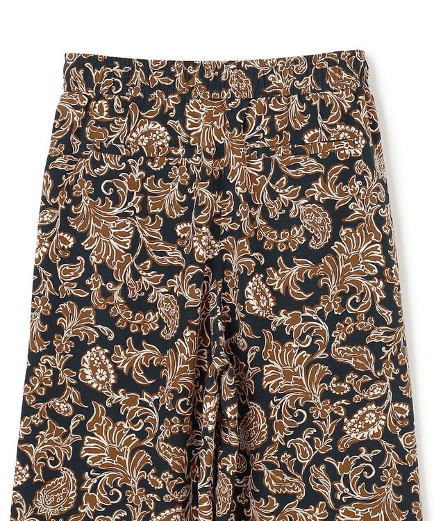 UNFILO 【ウエストゴム】プリント イージーパンツ ペイズリー