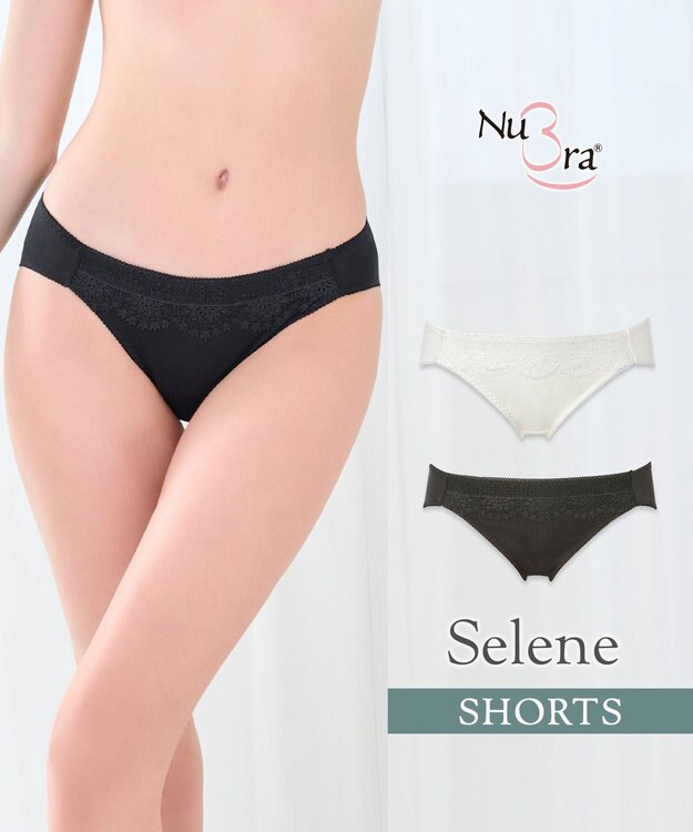 BRADELIS New York 【NuBra】セレーネ ショーツ デザインヌーブラ ブラック