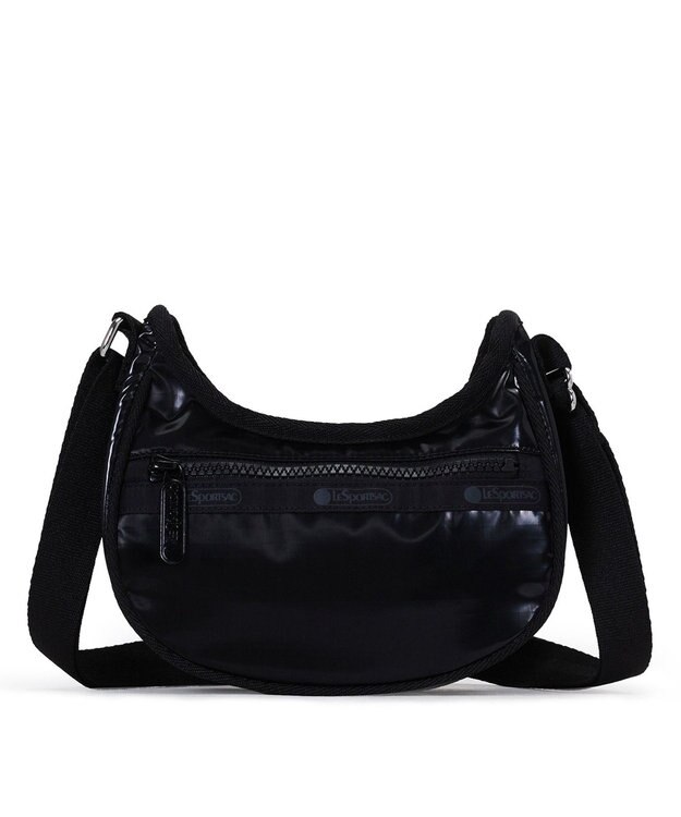 LeSportsac MINI HOBO CROSSBODY/ブラックシャイン ブラックシャイン
