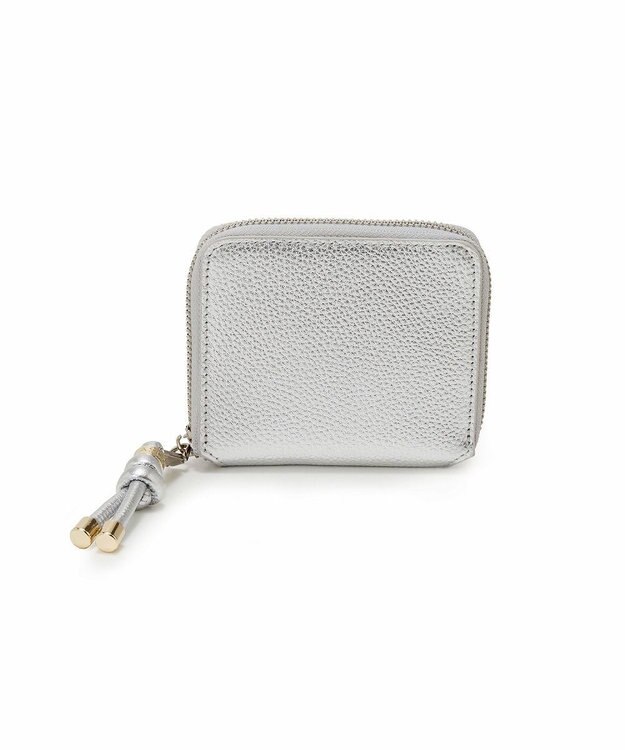 TOPKAPI 【新色追加】【TREASURE TOPKAPI】シュリンクレザー 二つ折り 財布 シルバー