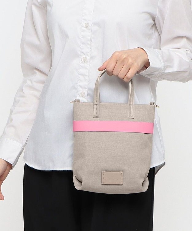 LANVIN en Bleu セイラー 2wayトートバッグ グレー