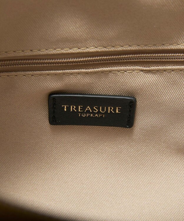 TOPKAPI 【TREASURE TOPKAPI】Lien リヤン タックシルエット 2WAY トートバッグ  / 軽量 / A4対応 ベージュ
