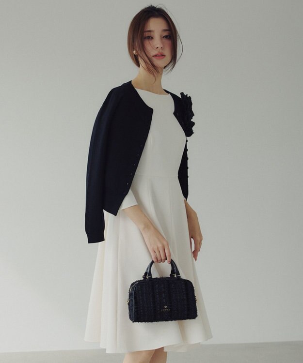 TOCCA 【新色登場】【00サイズあり・消臭】【宮本茉由さん着用】SWEET TEA TIME ドレス [新色]アイボリー系